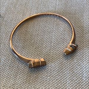 Kendra Scott Rose Gold Druzy Bracelet